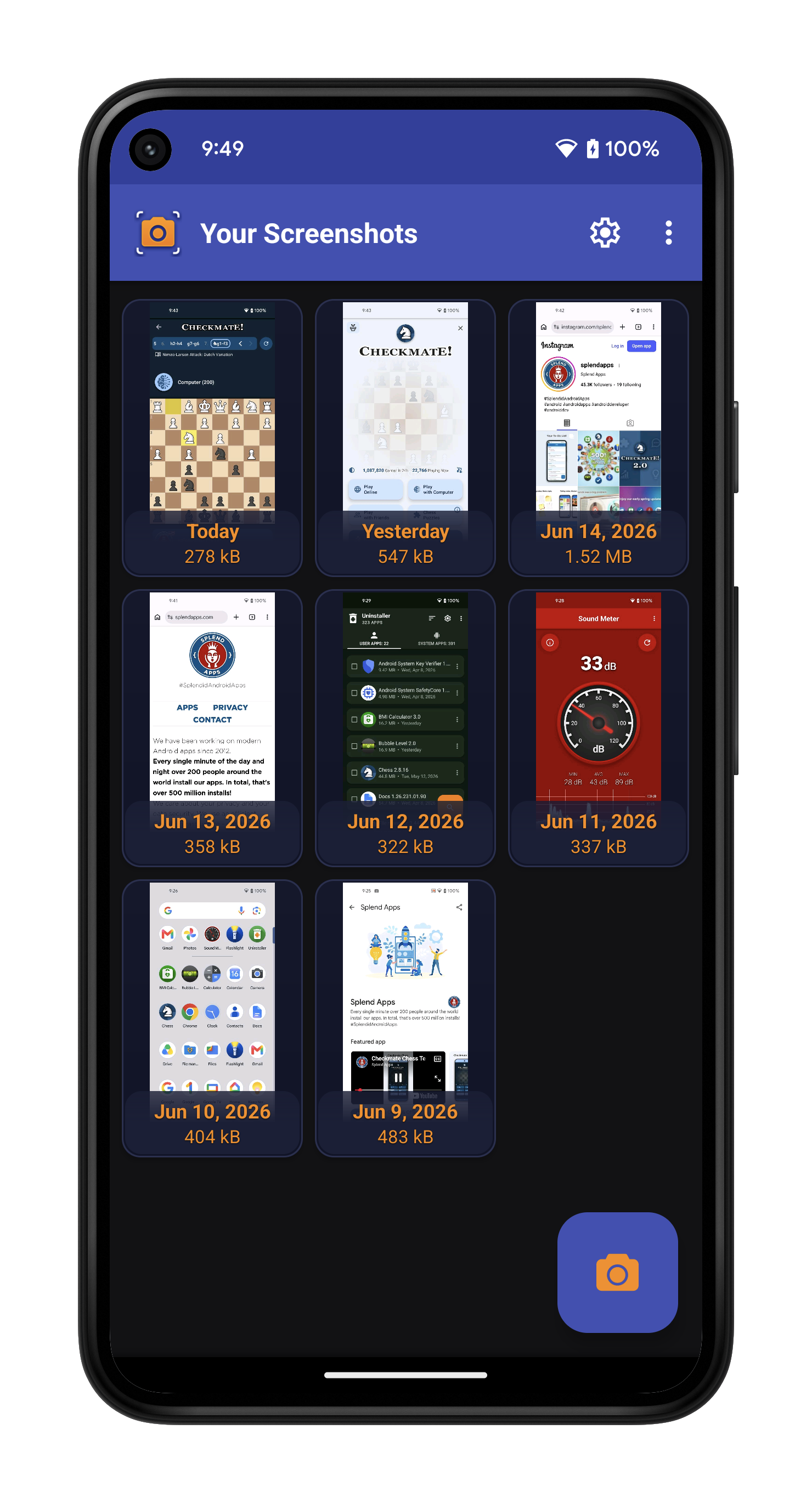 اسکرین شات 2 برنامه Screenshot