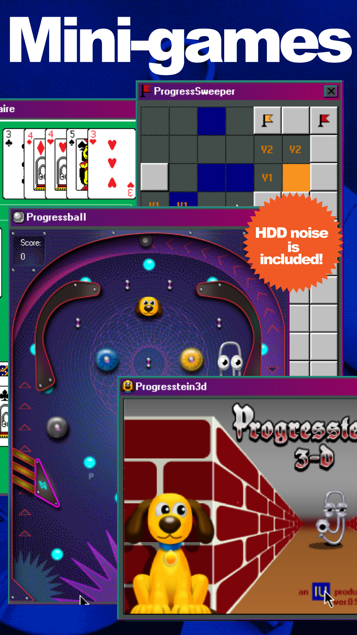 اسکرین شات 2 بازی Progressbar95 - nostalgic game