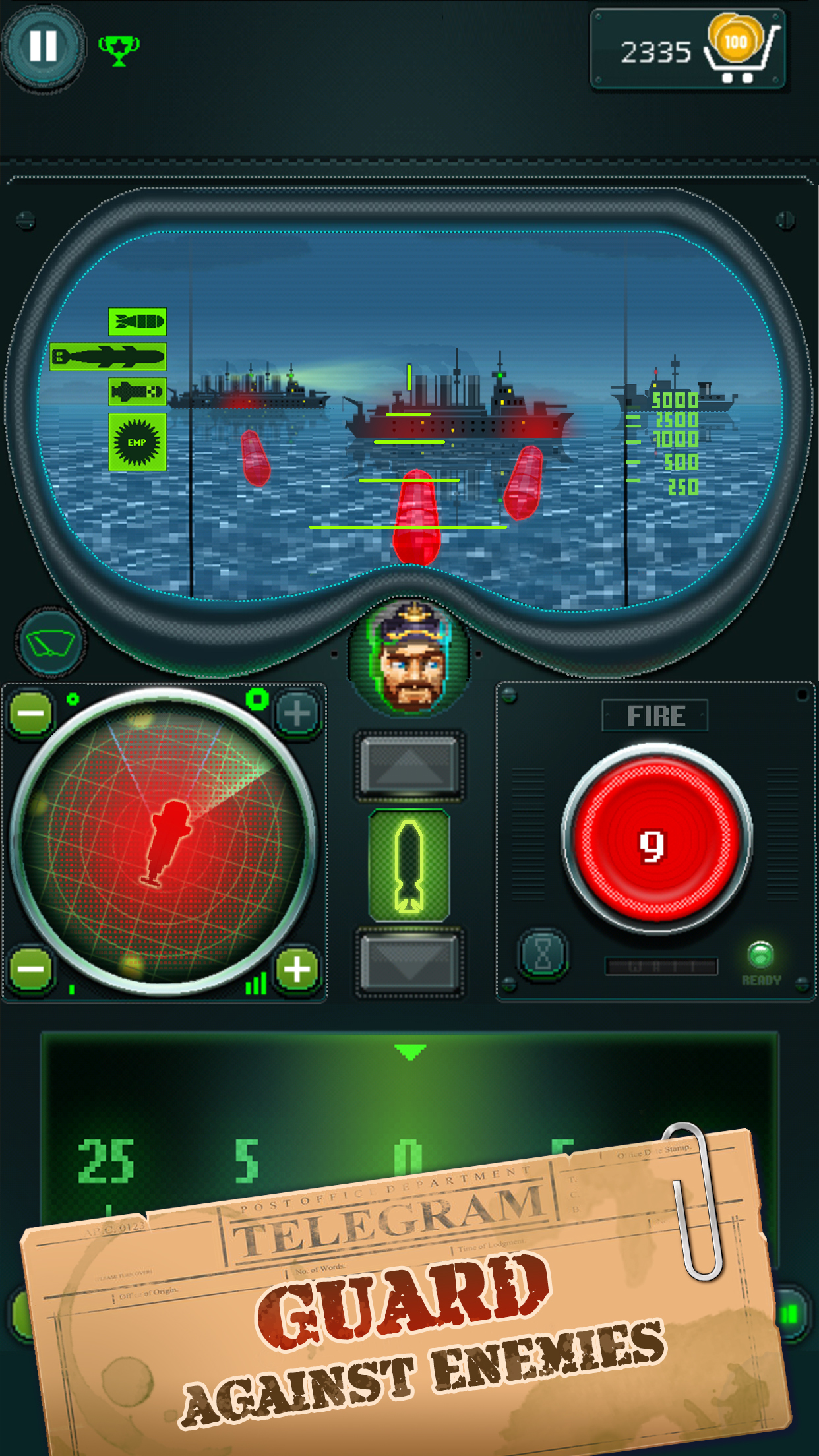 اسکرین شات 4 بازی You Sunk: submarine & warships