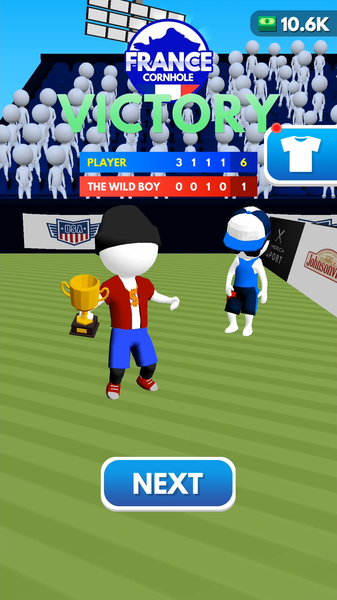 اسکرین شات 7 بازی Cornhole League - Board Games