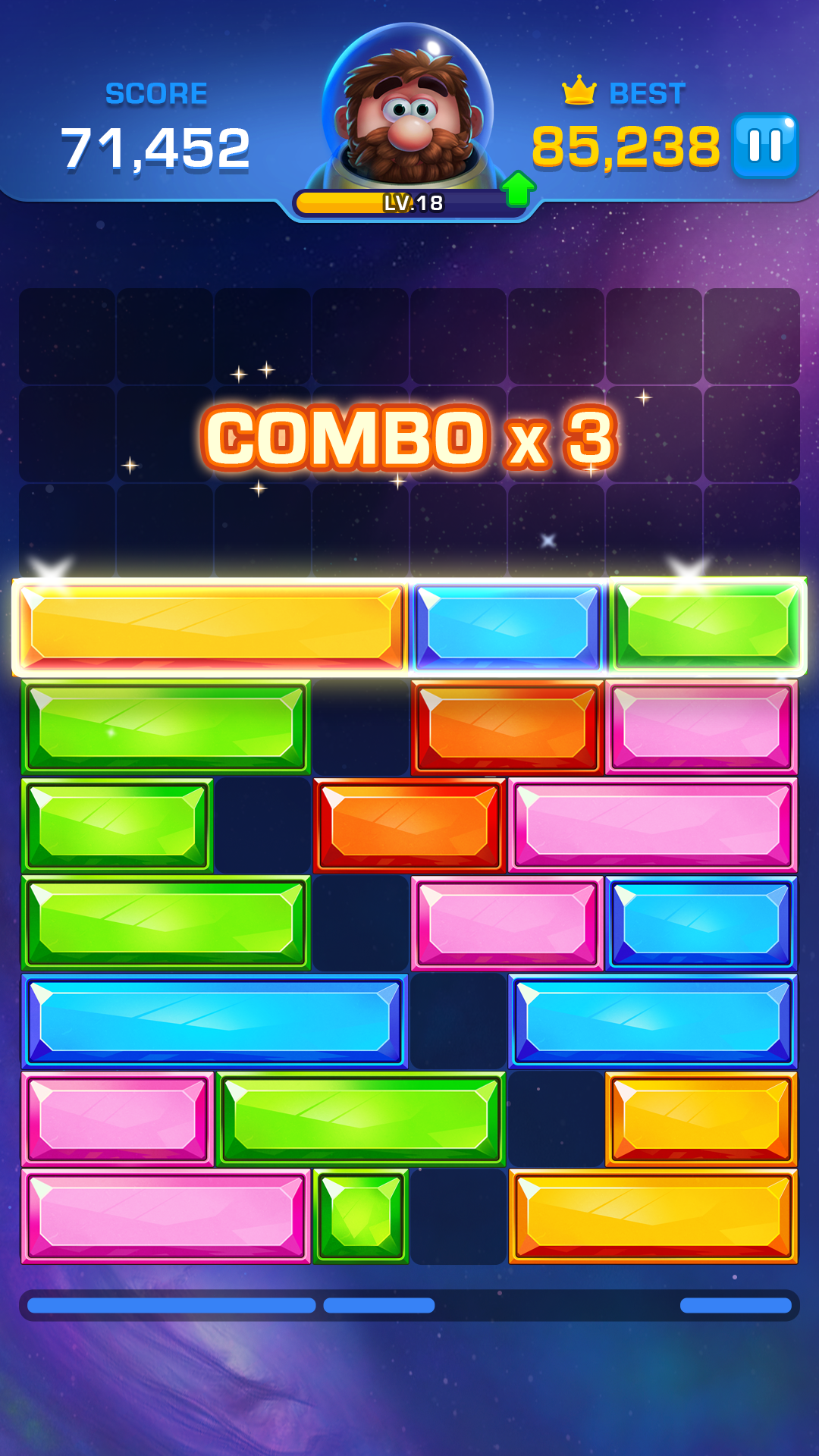 اسکرین شات 4 بازی Jewel Sliding® - Block Puzzle