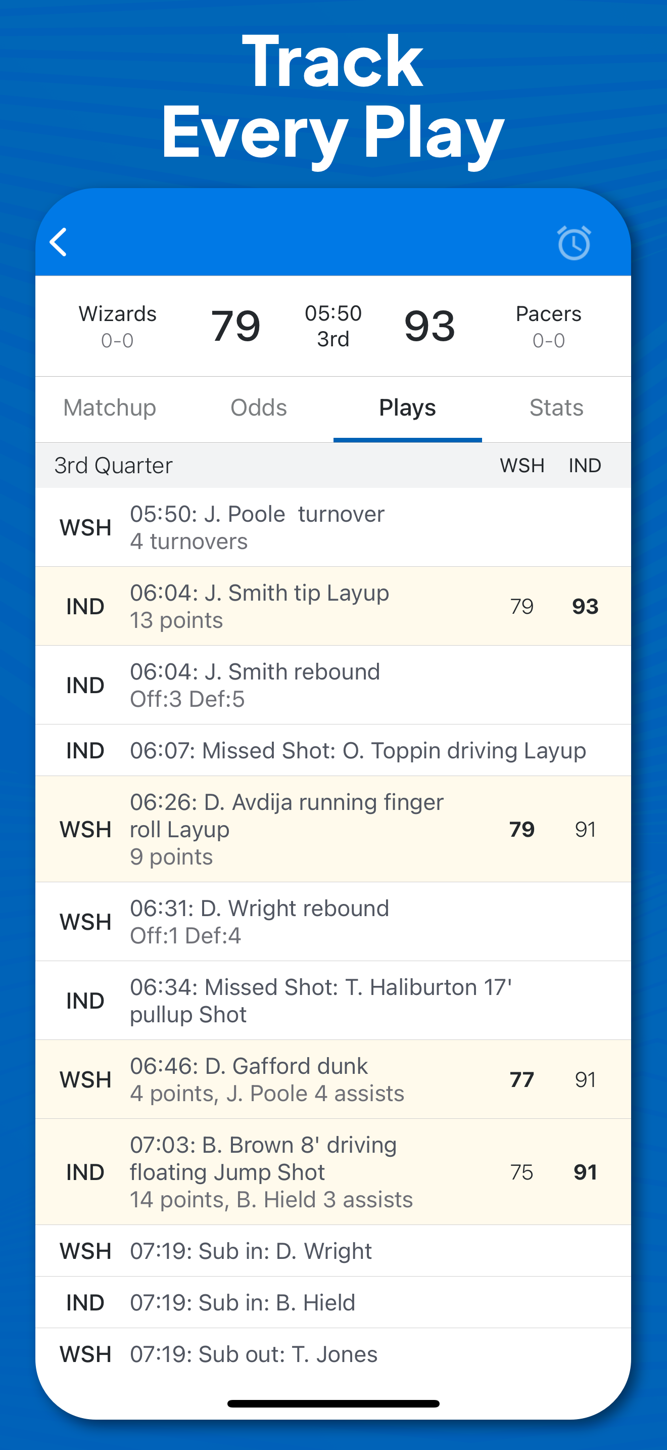 اسکرین شات 3 برنامه Superfan Sports Pro Basketball