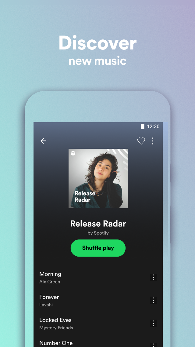 اسکرین شات 3 برنامه Spotify Lite