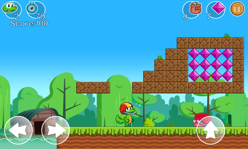 اسکرین شات 1 بازی Croc's World