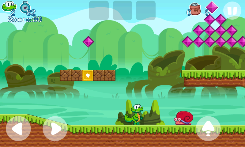 اسکرین شات 1 بازی Croc's World 2