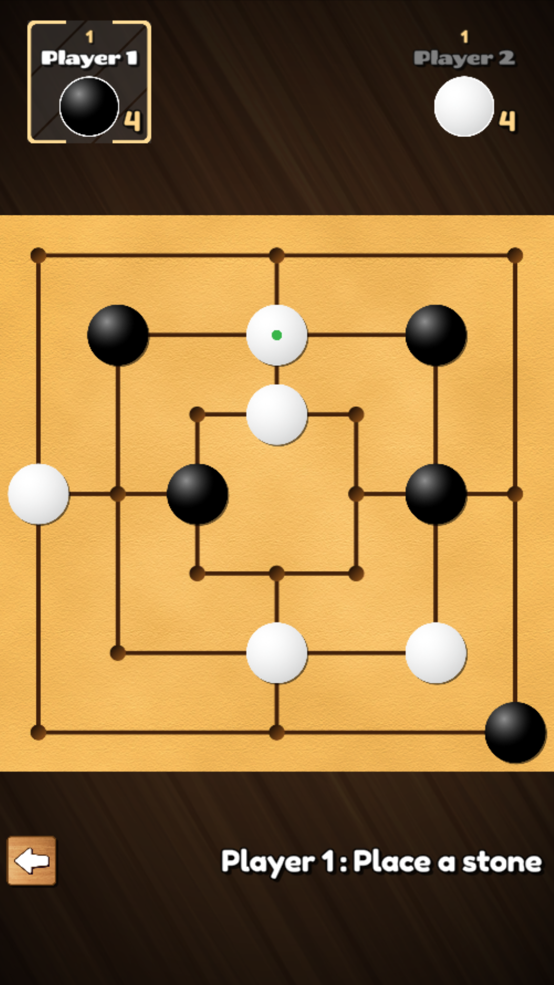 اسکرین شات 4 بازی Nine Men's Morris | Maru