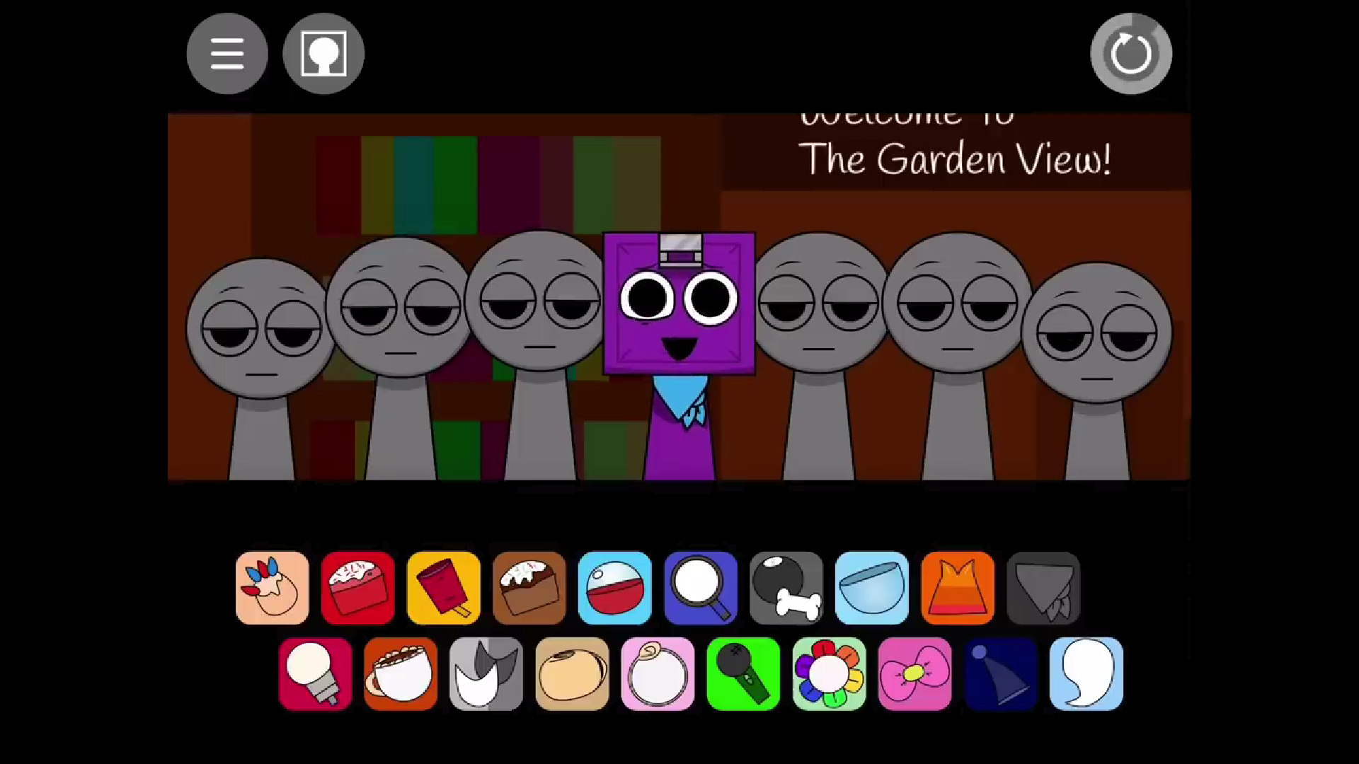 اسکرین شات 4 بازی Sprunki Game Horror Dandy Mod