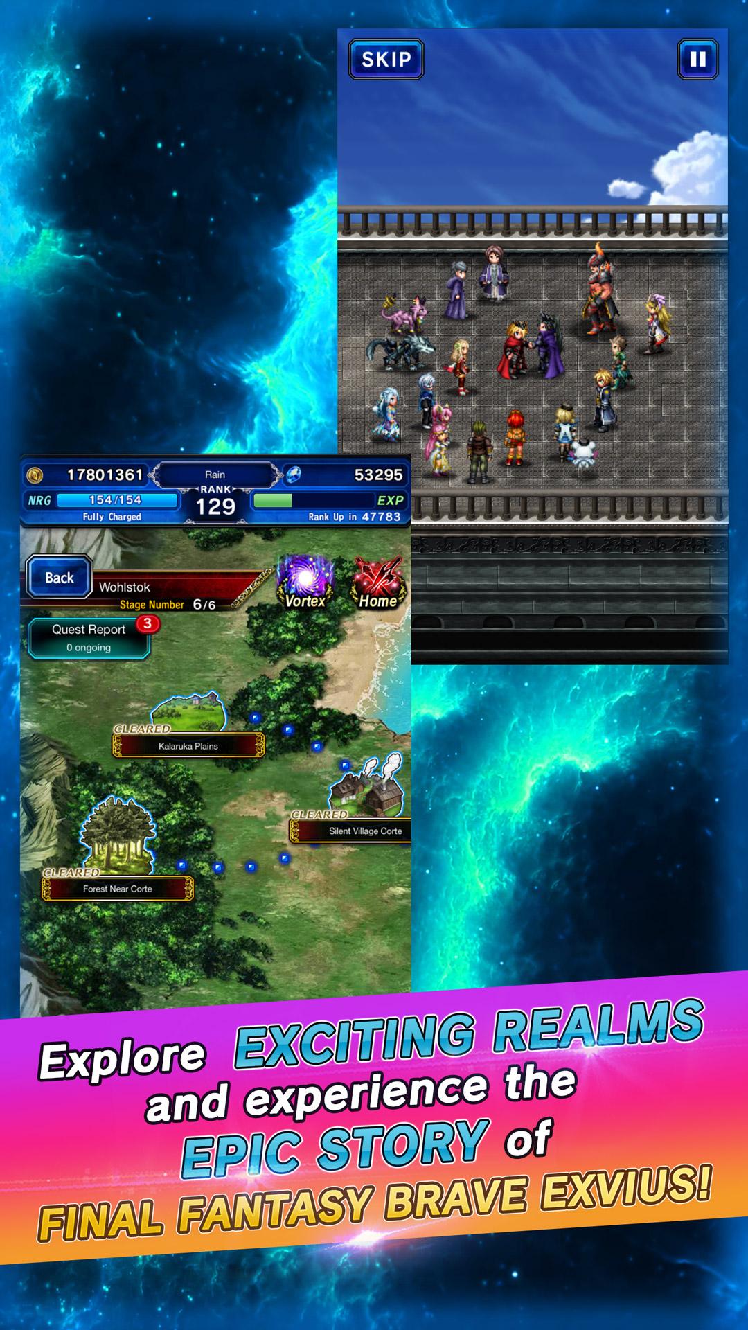 اسکرین شات 4 بازی FINAL FANTASY  BRAVE EXVIUS