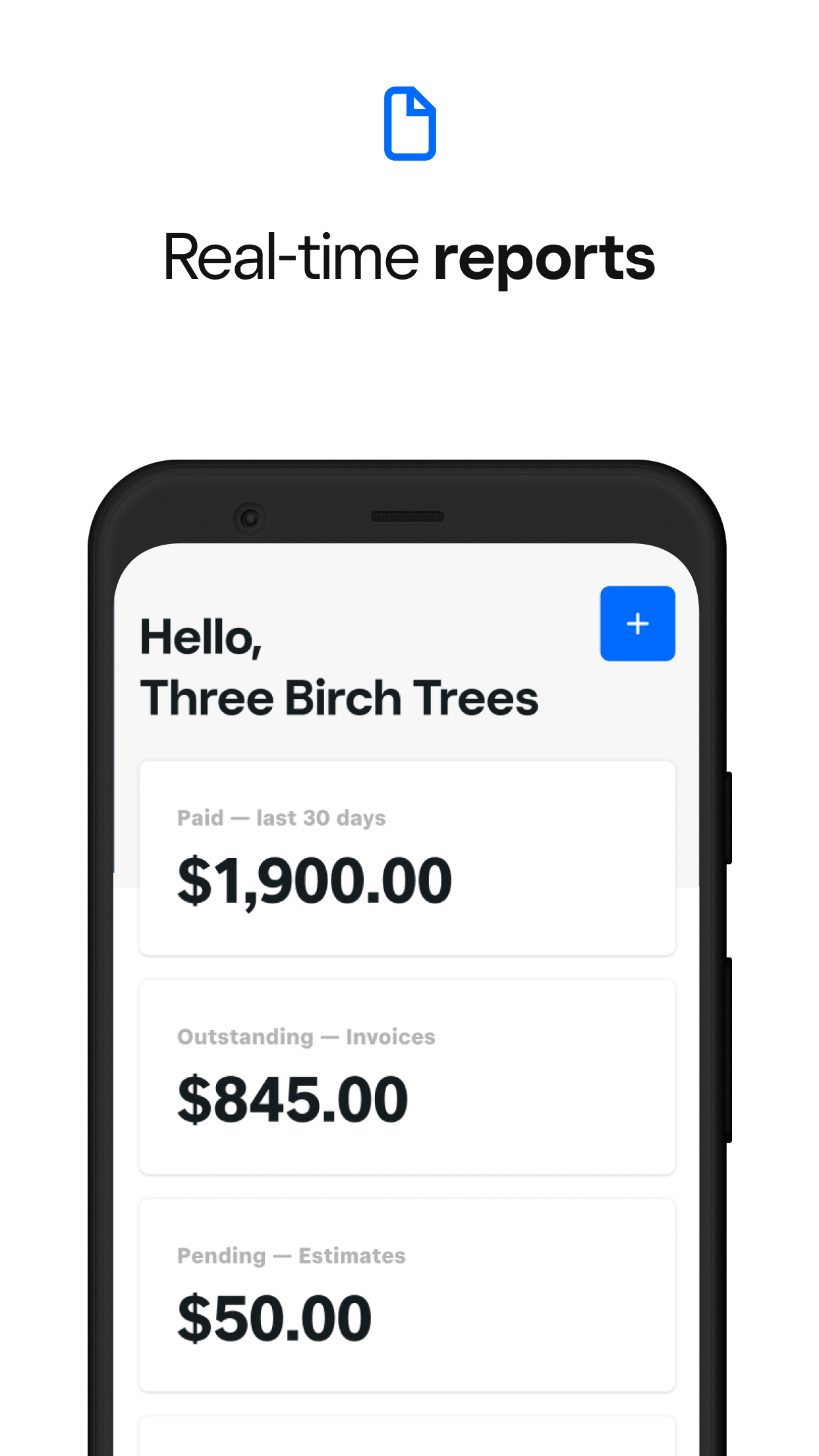 اسکرین شات 5 برنامه Square Invoices: Invoice Maker