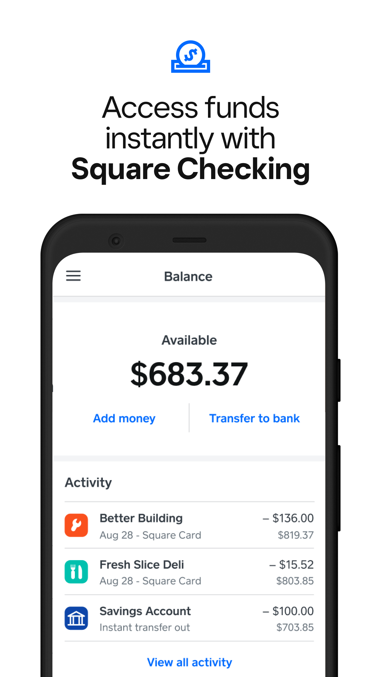 اسکرین شات 8 برنامه Square Invoices: Invoice Maker