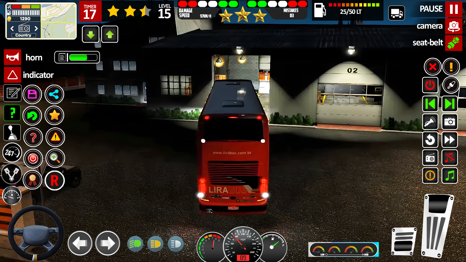 اسکرین شات 5 بازی US Bus Driving Games 3D