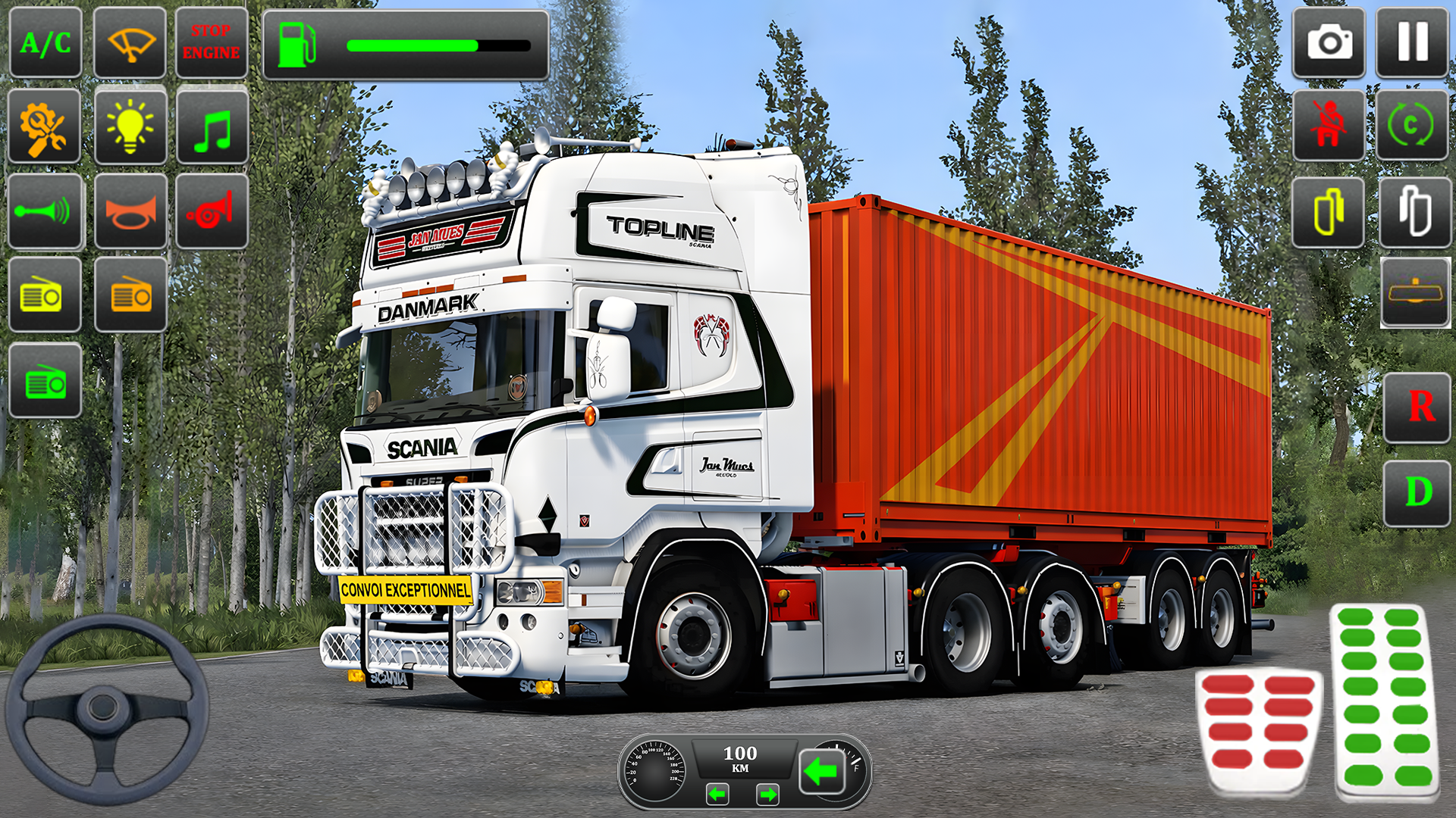 اسکرین شات 1 بازی Euro Truck: Driving Games