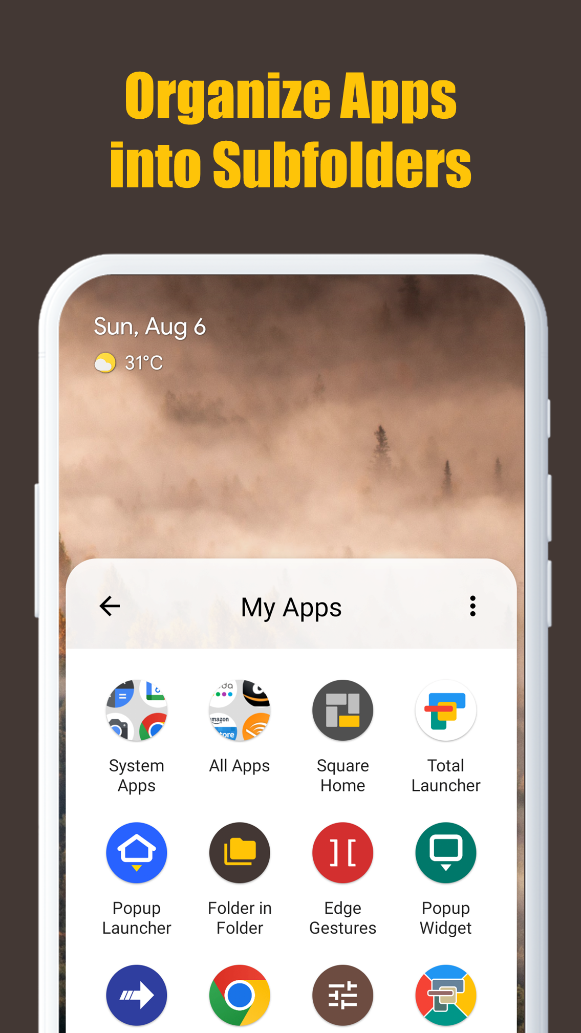 اسکرین شات 1 برنامه Folder in Folder
