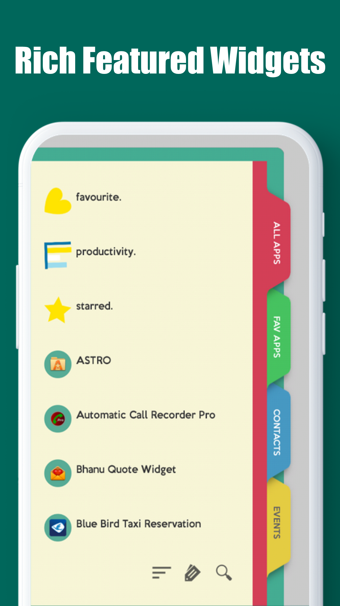 اسکرین شات 4 برنامه Total Launcher