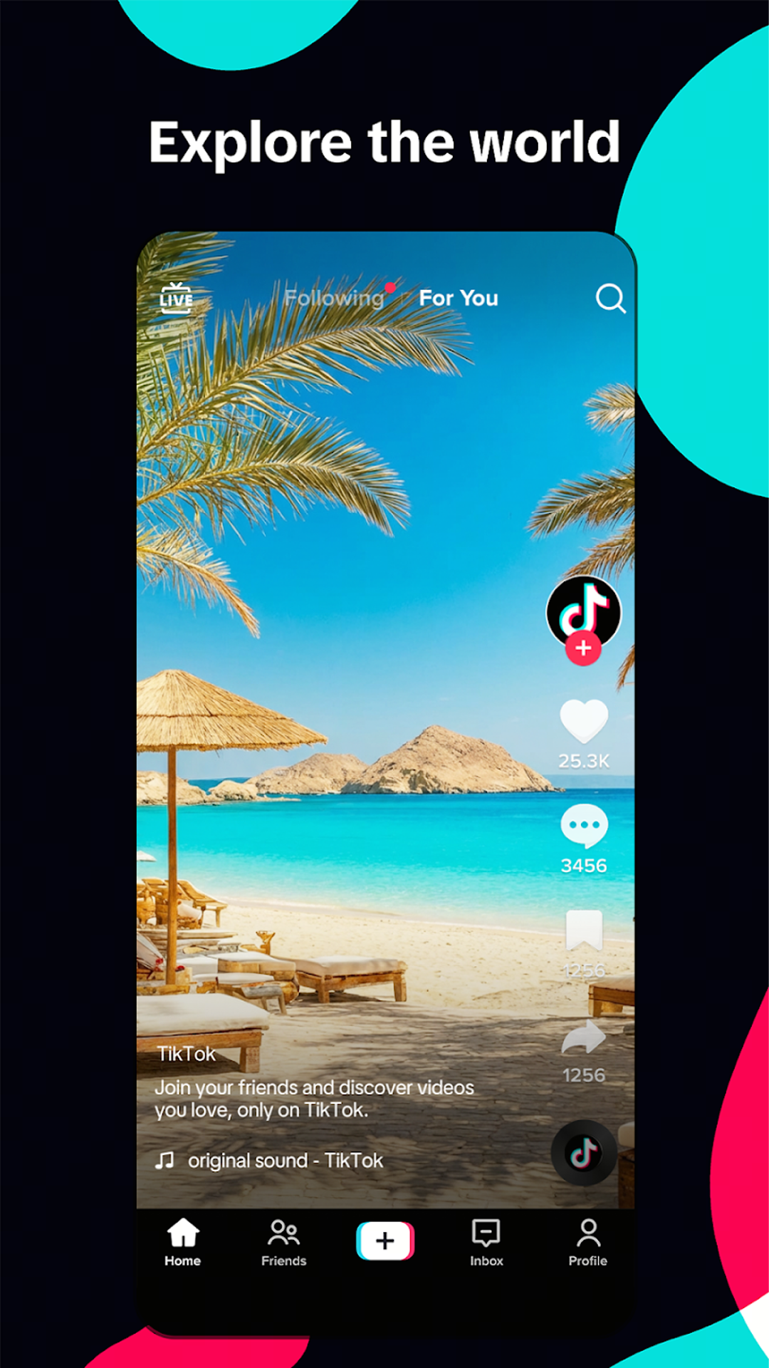 اسکرین شات 1 برنامه TikTok