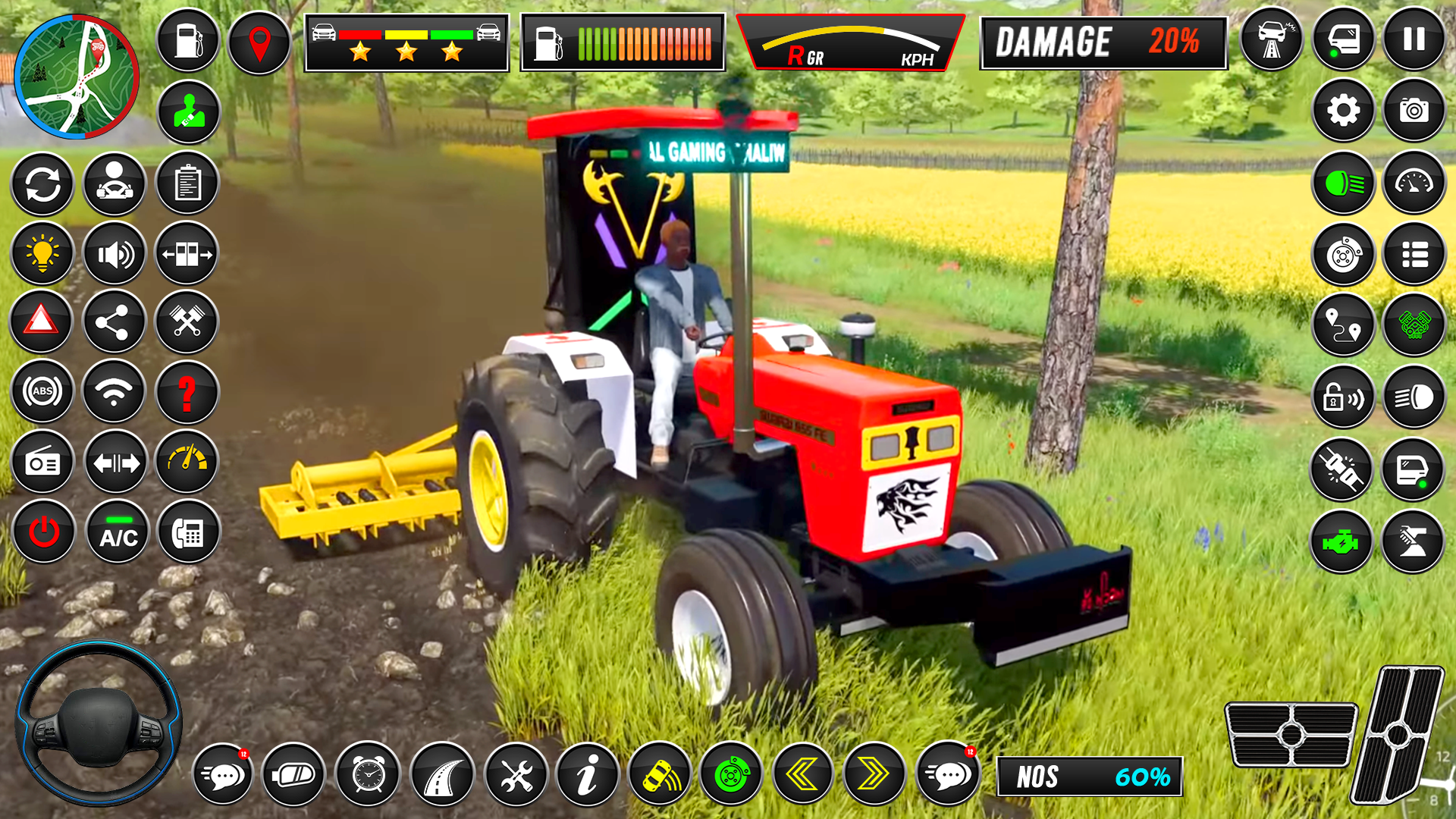 اسکرین شات 4 بازی Tractor Games: Farming Game 3D