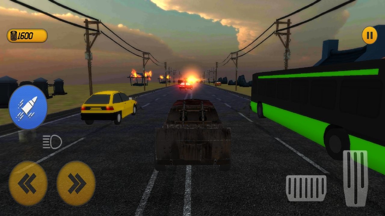 اسکرین شات 3 بازی بازی ماشین زامبی