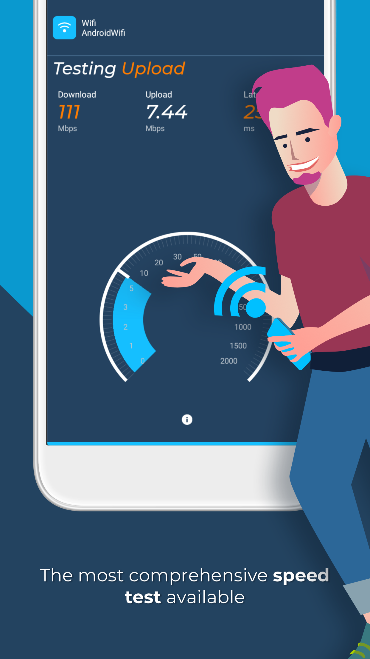اسکرین شات 2 برنامه Opensignal - 5G, 4G Speed Test