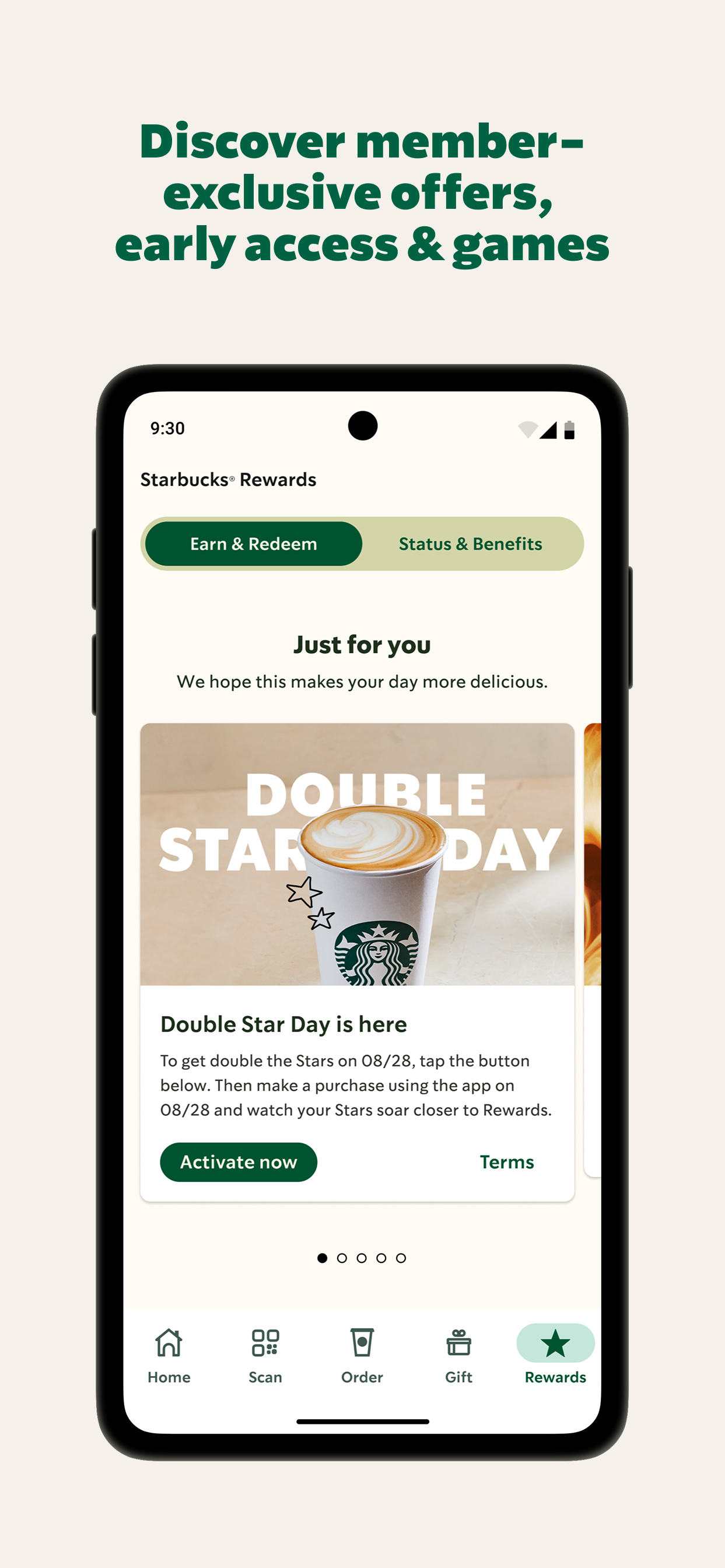 اسکرین شات 7 برنامه Starbucks
