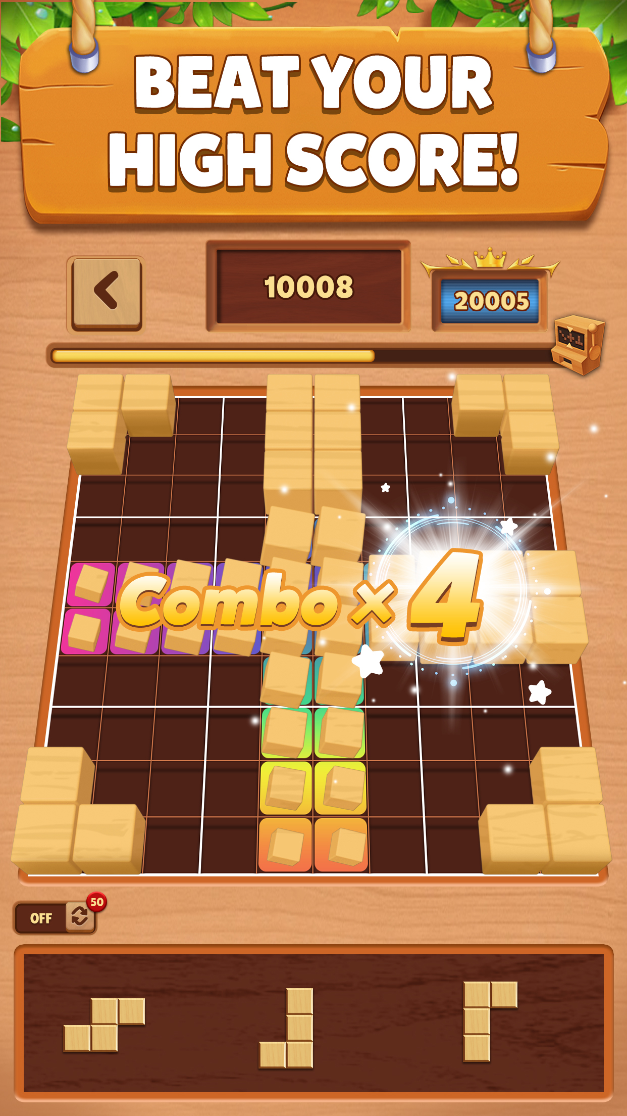 اسکرین شات 3 بازی Block Guru - Wood 3D Cube