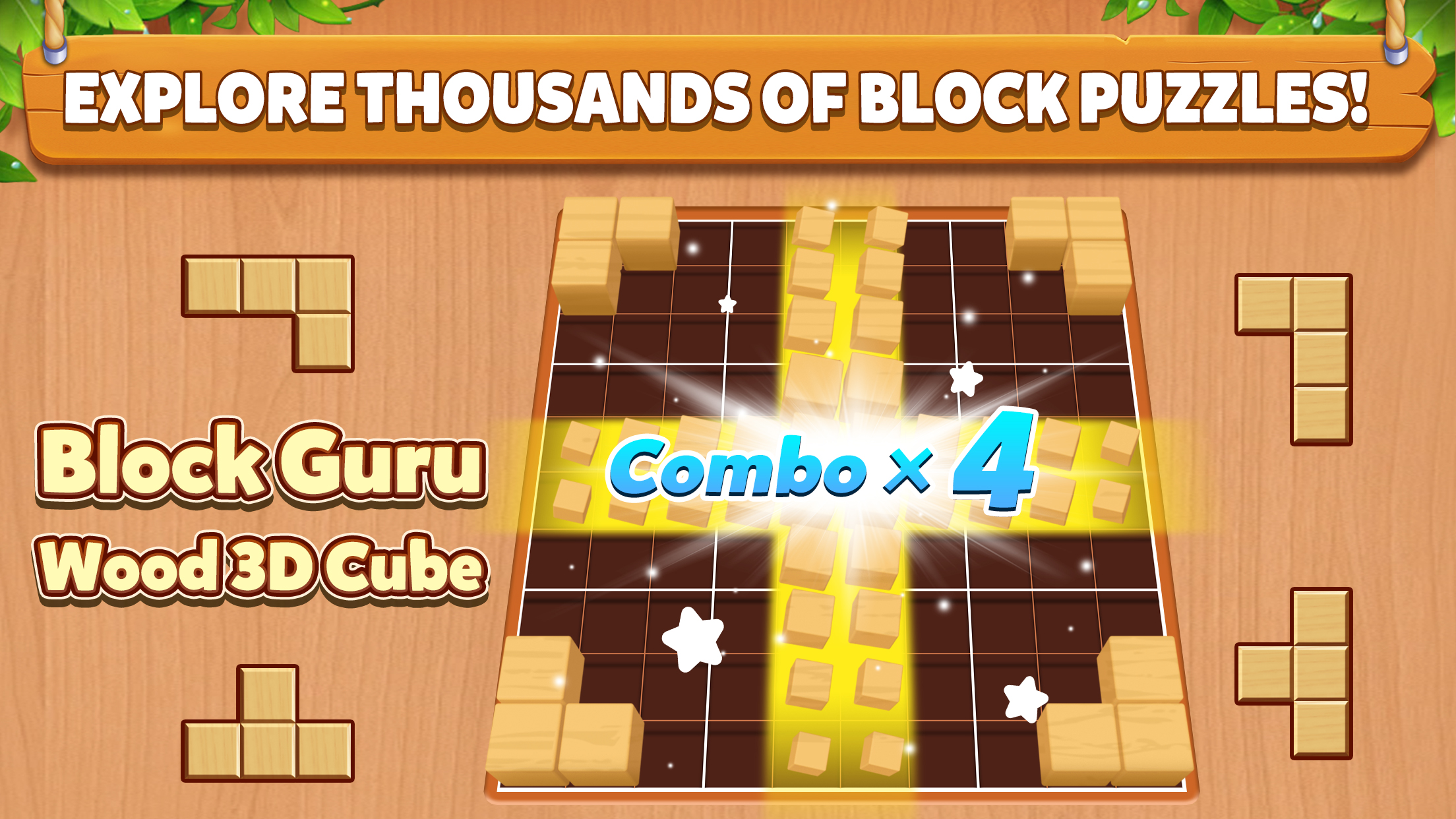 اسکرین شات 6 بازی Block Guru - Wood 3D Cube