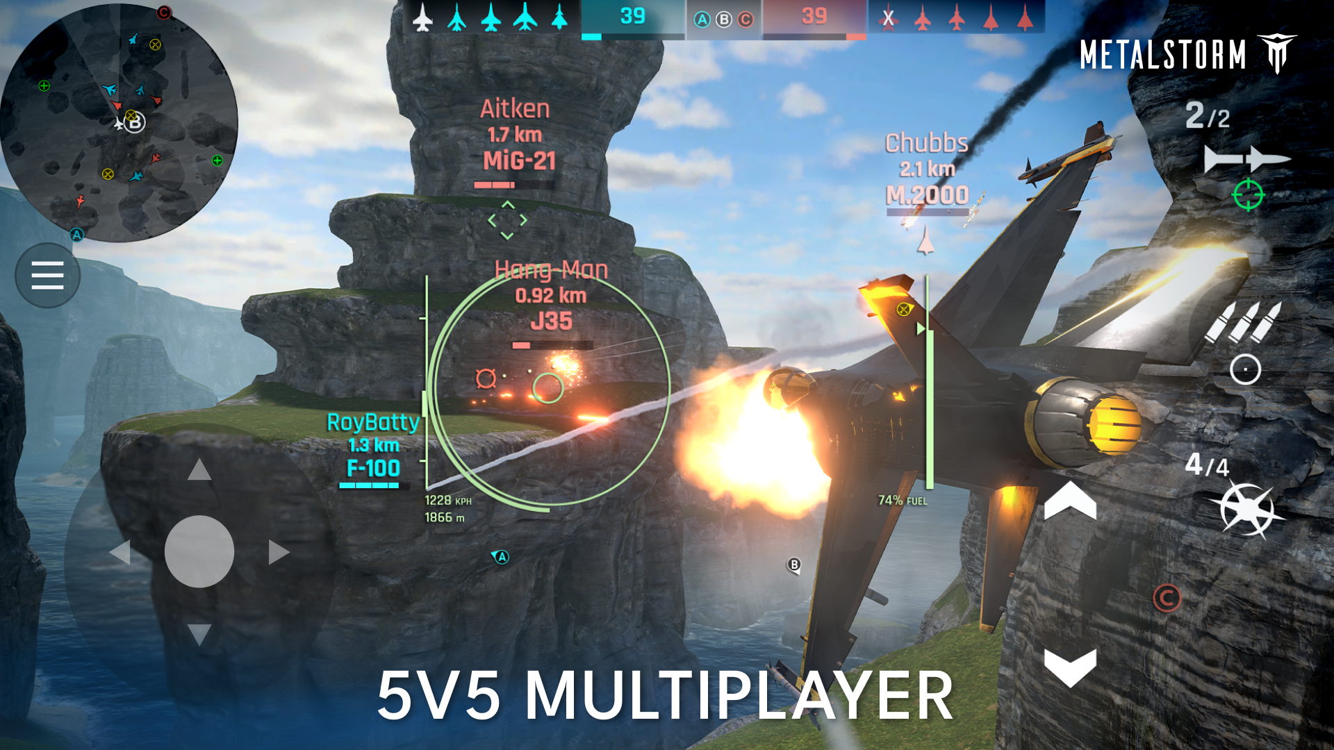 اسکرین شات 1 بازی Metalstorm: Modern Air Combat
