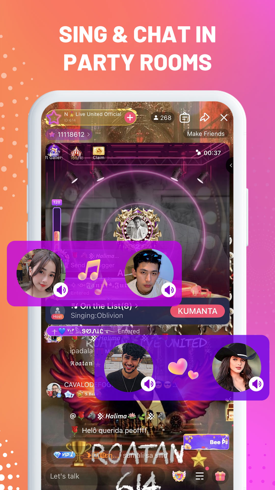 اسکرین شات 8 برنامه starmaker (استار میکر)