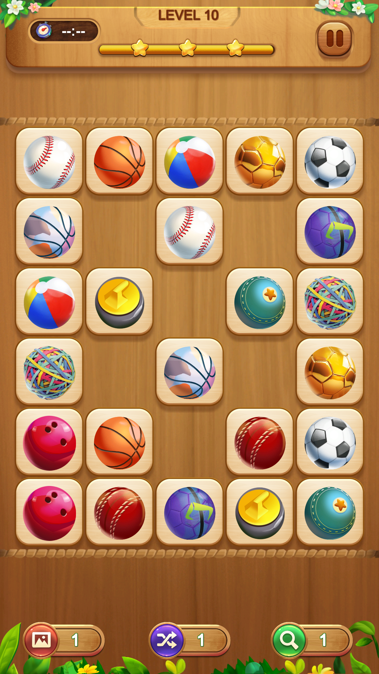اسکرین شات 3 بازی Tile Push : Tile Pair Matching