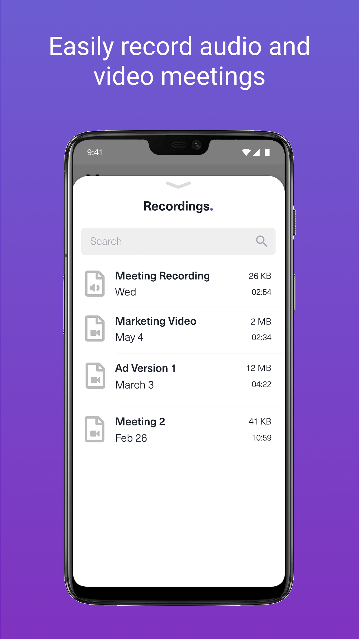 اسکرین شات 6 برنامه Start Meeting