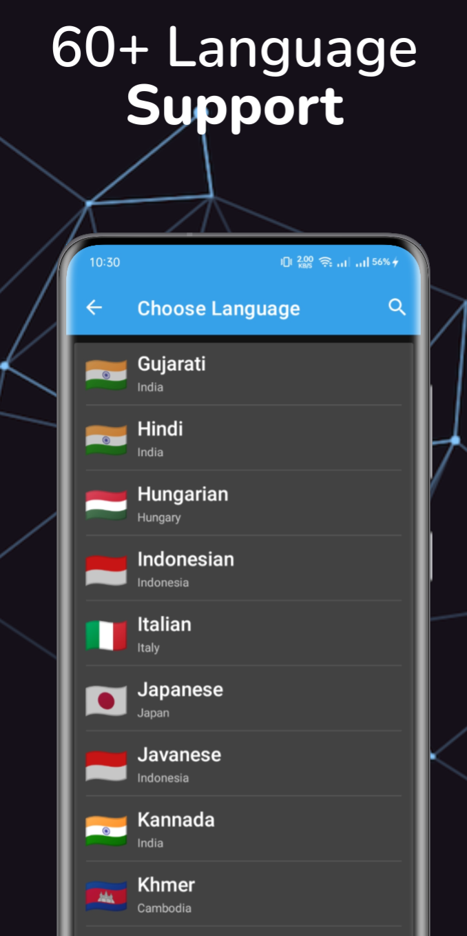اسکرین شات 3 برنامه Text To Speech TTS Reader AI