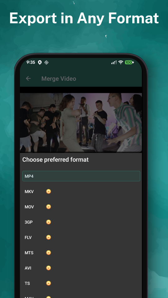 اسکرین شات 7 برنامه Video Trimmer, Merger & Joiner