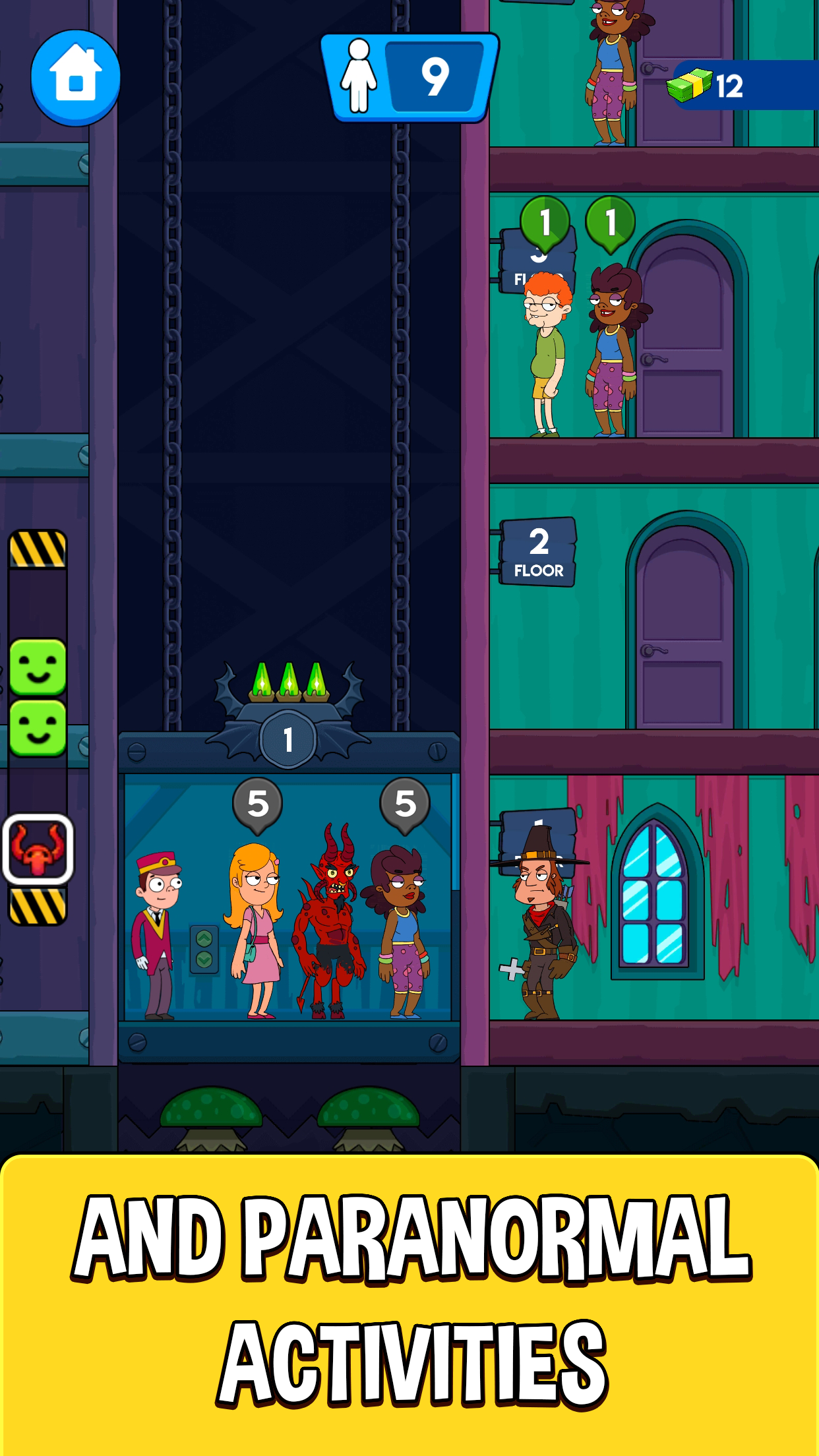 اسکرین شات 4 بازی Hotel Elevator: Lift simulator