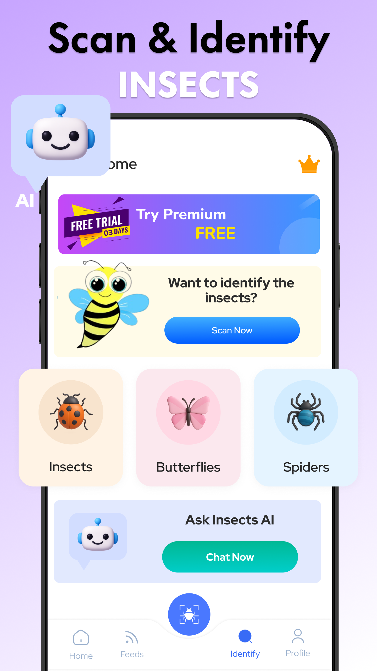 اسکرین شات 4 برنامه Insect Identifier App