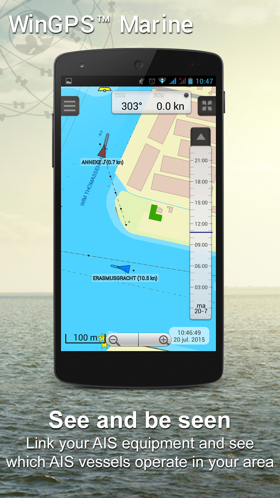 اسکرین شات 8 برنامه WinGPS™ Marine