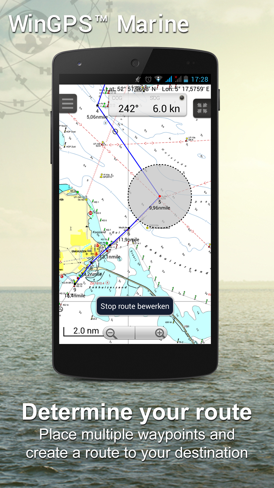 اسکرین شات 3 برنامه WinGPS™ Marine