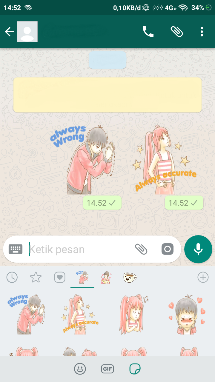 اسکرین شات 2 برنامه Anime Stickers For WASticker
