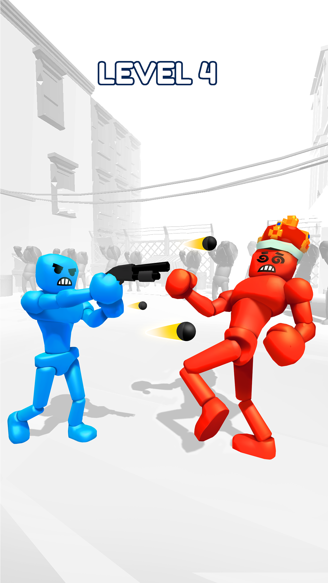 اسکرین شات 4 بازی Stickman Ragdoll Fighter: Bash