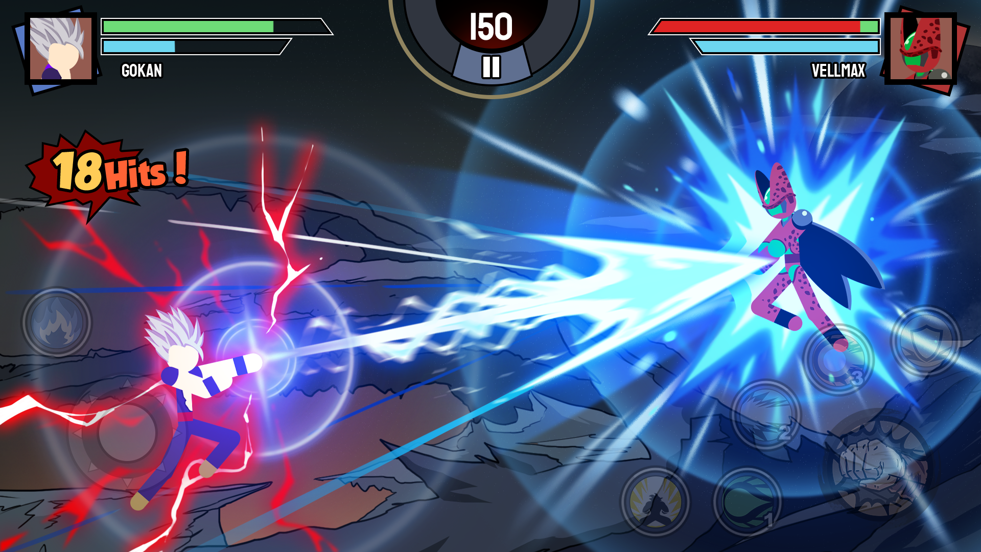 اسکرین شات 3 بازی Stickman Warriors