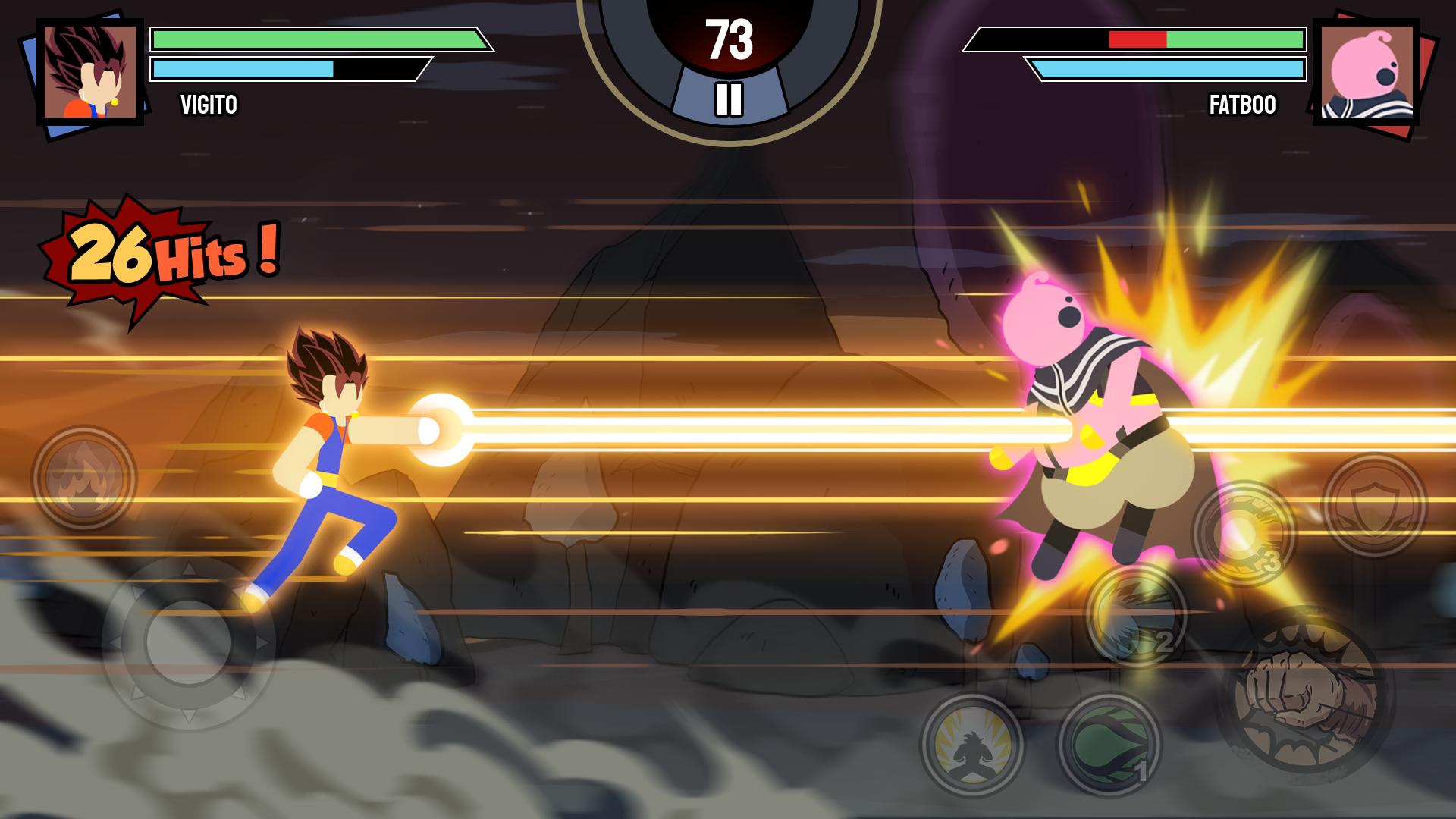 اسکرین شات 5 بازی Stickman Warriors