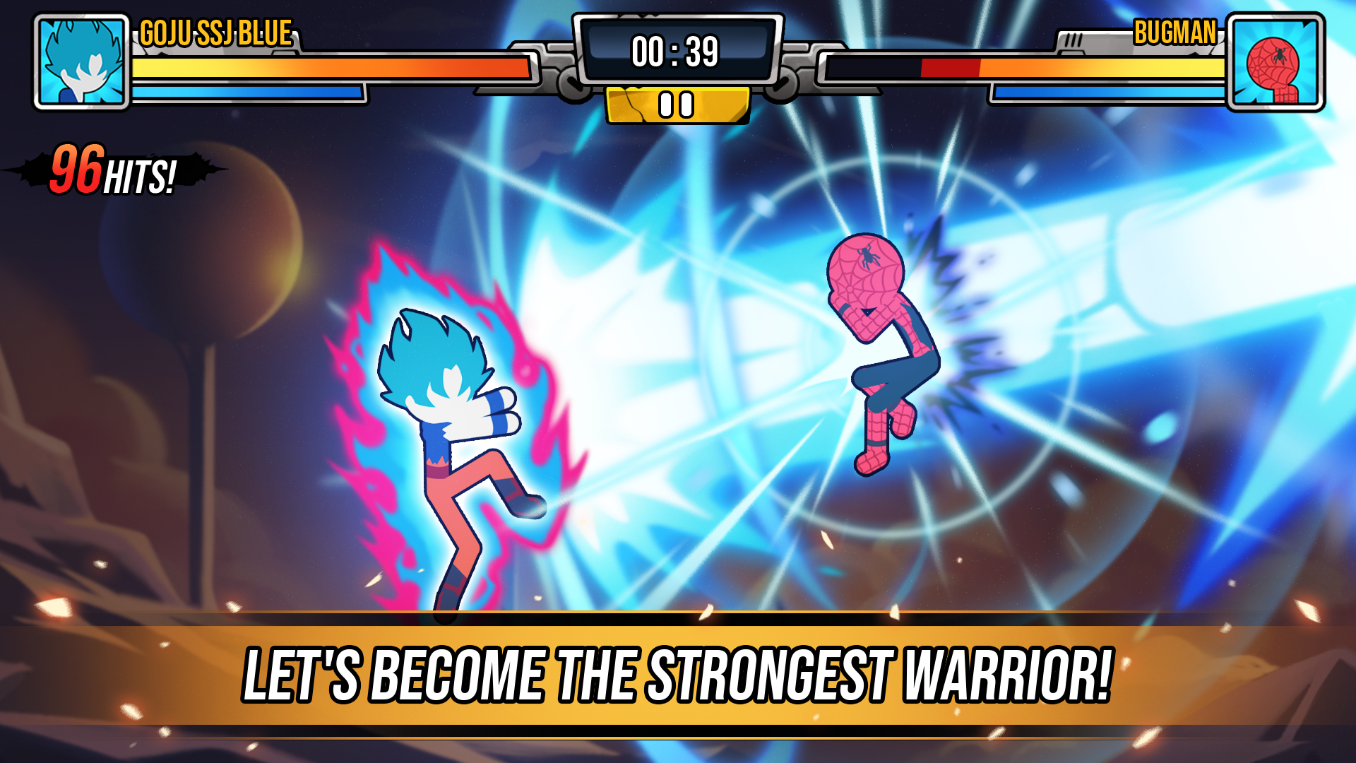 اسکرین شات 1 بازی Super Stickman Dragon Warriors