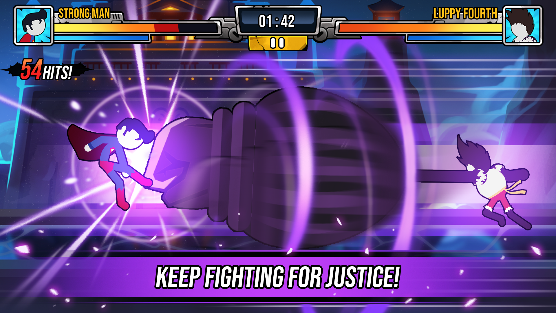 اسکرین شات 2 بازی Super Stickman Dragon Warriors