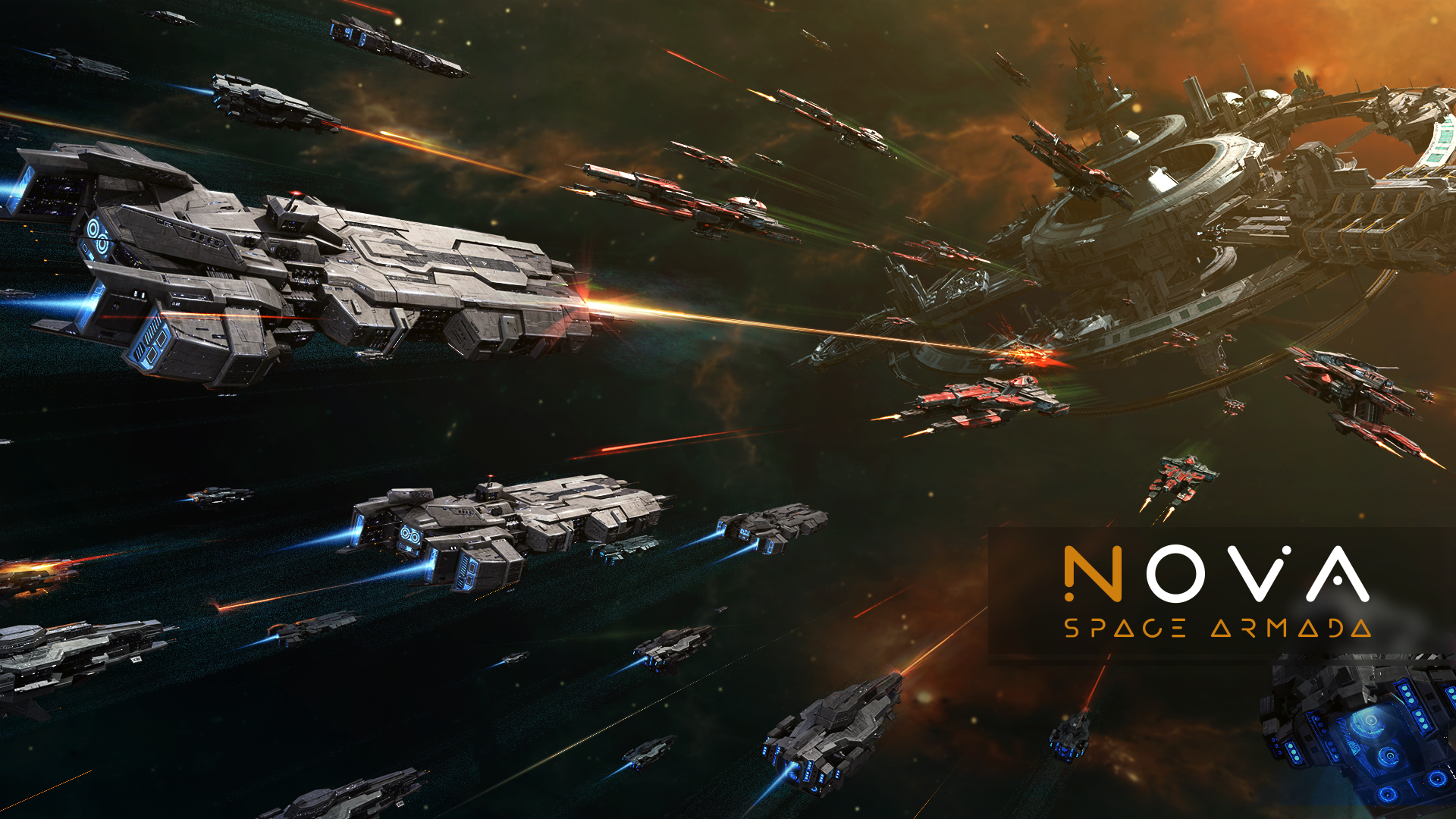 اسکرین شات 1 بازی Nova: Space Armada