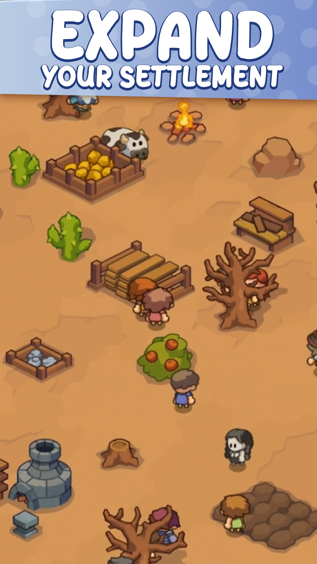 اسکرین شات 2 بازی Stone Age Survival: Craft game