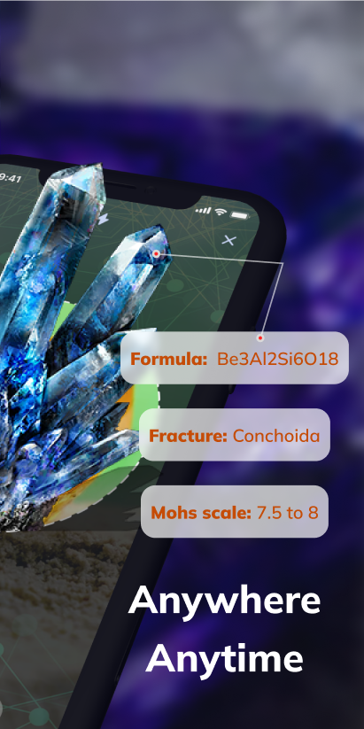 اسکرین شات 2 برنامه Rock: Identifier & Stone ID