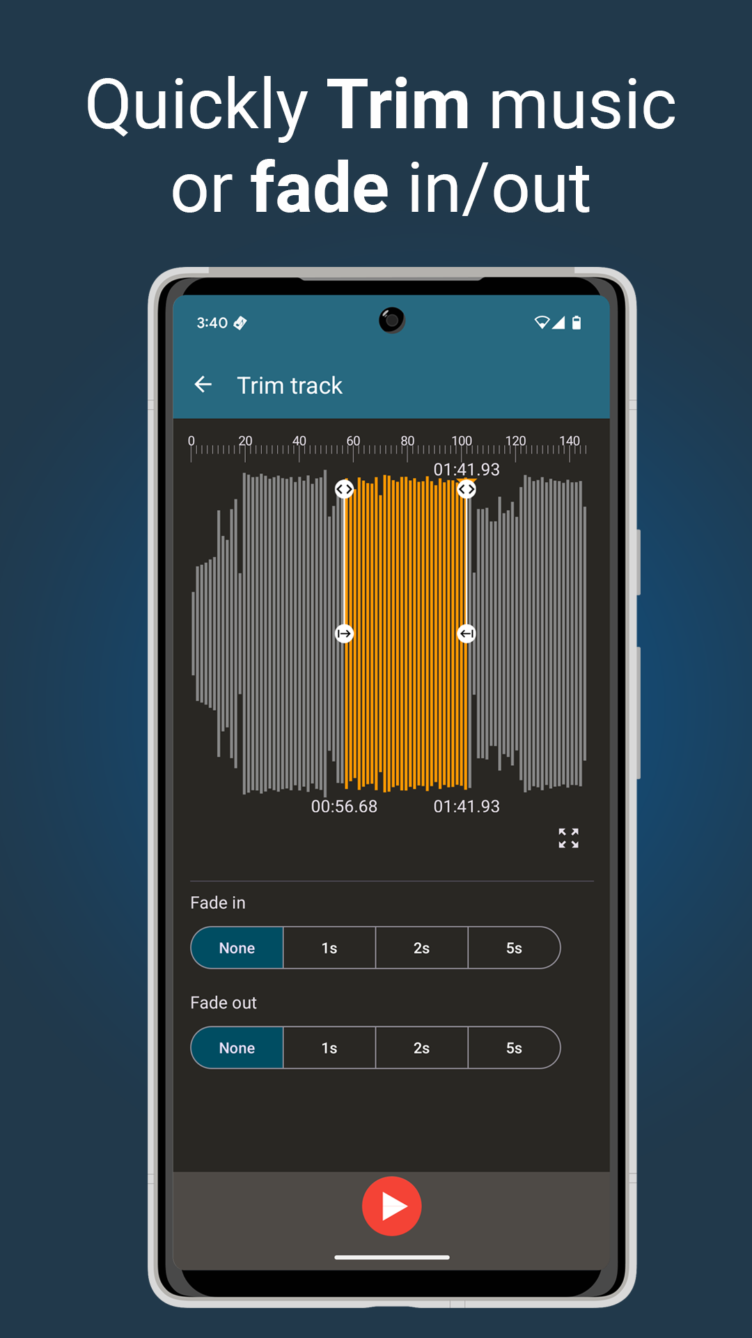 اسکرین شات 3 برنامه Up Tempo: Pitch, Speed Changer