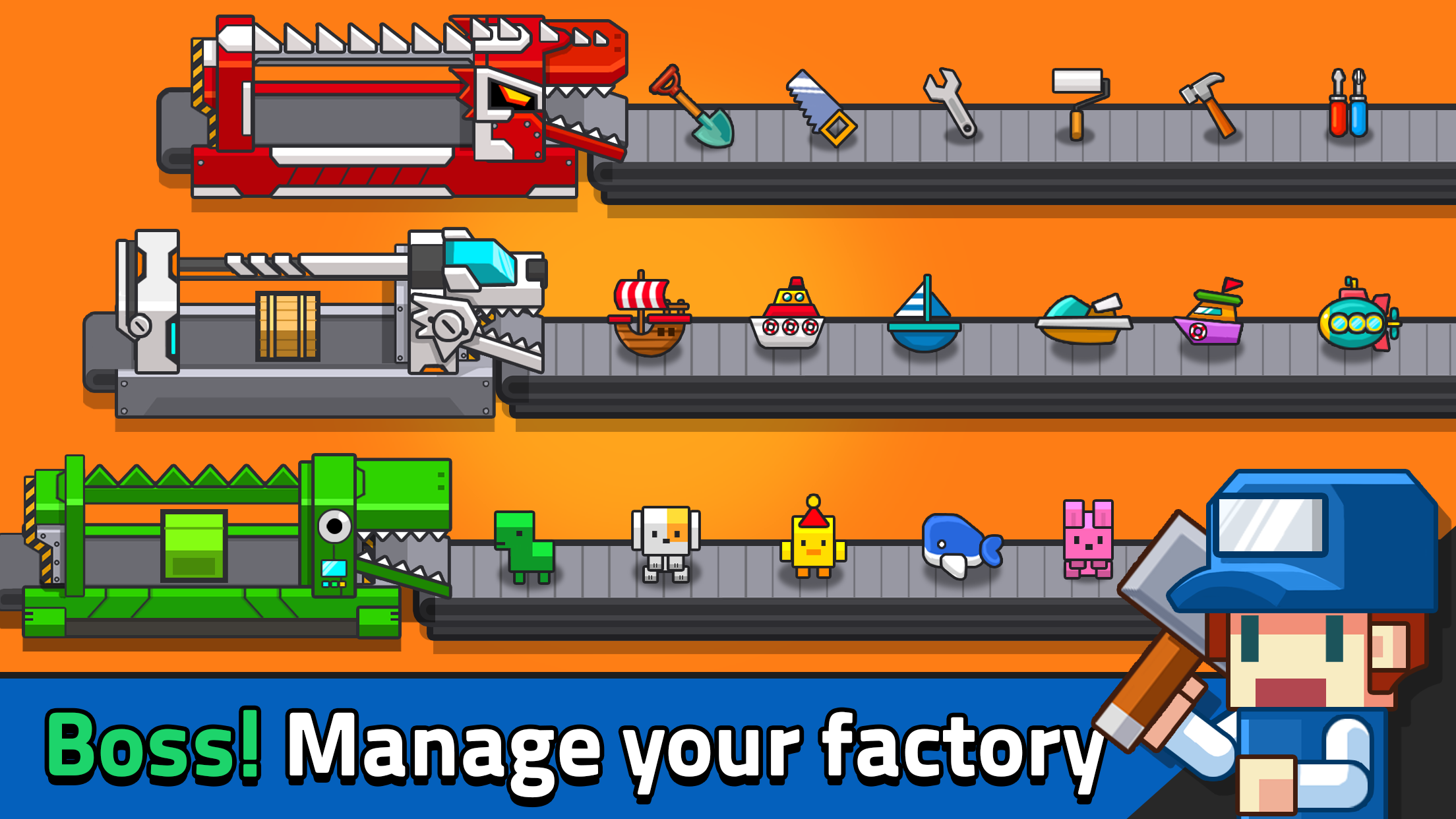اسکرین شات 1 بازی My Factory Tycoon - Idle Game