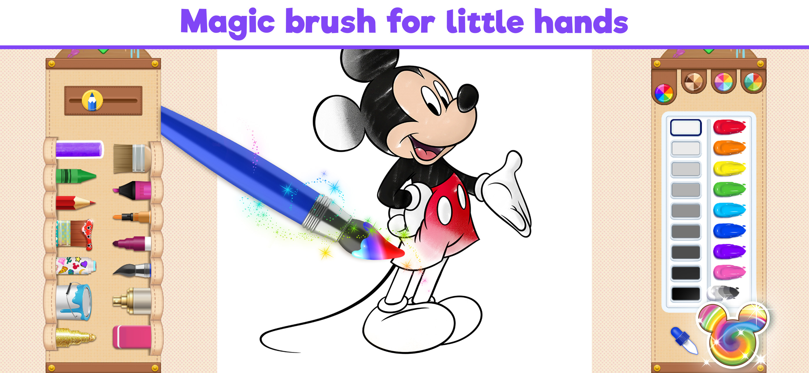 اسکرین شات 7 بازی Disney Coloring World
