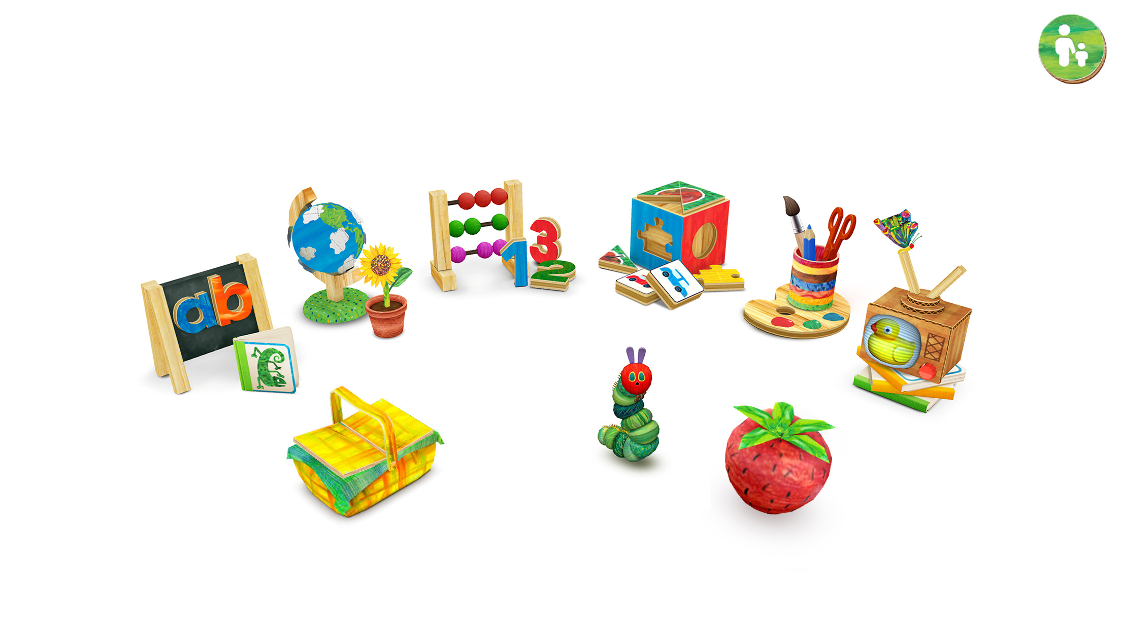 اسکرین شات 8 بازی Hungry Caterpillar Play School