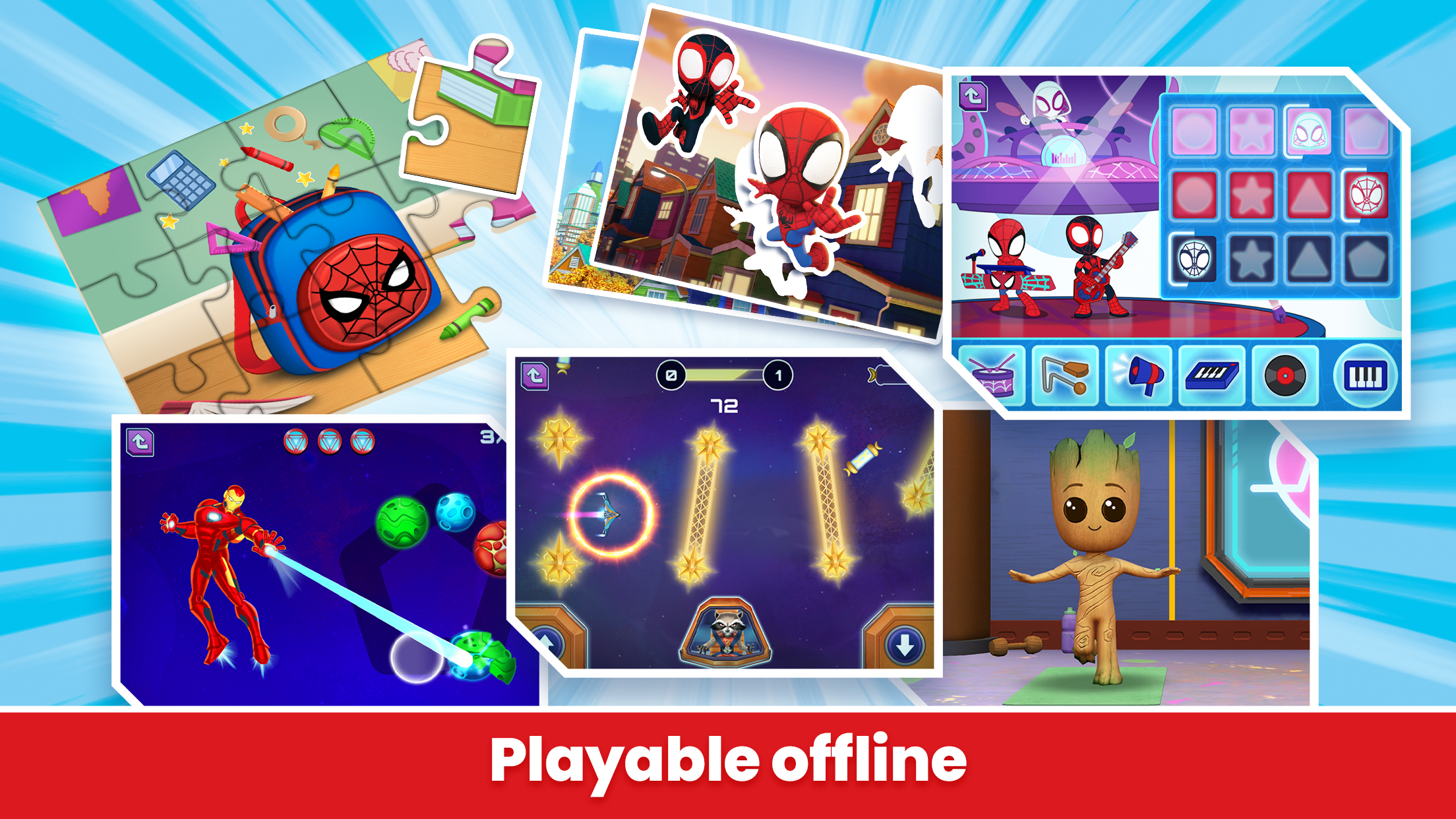 اسکرین شات 7 برنامه Marvel HQ: Kids Super Hero Fun