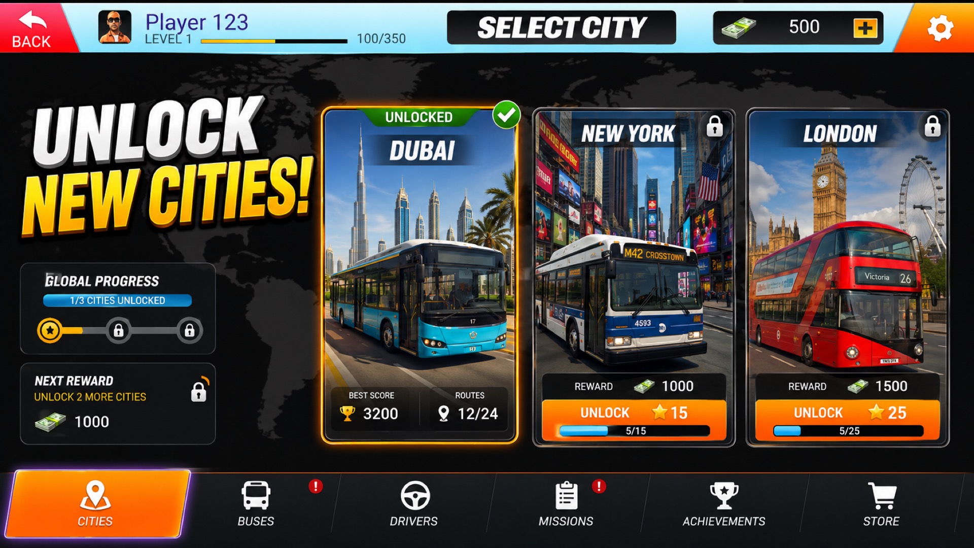 اسکرین شات 3 بازی Bus Simulator: Urban Ride
